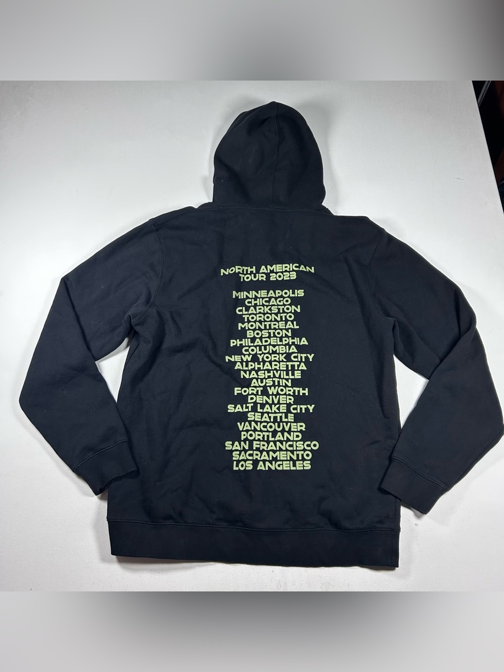 Official Arctic Monkeys 2023 North American Hoodie Tour Size XL Mens